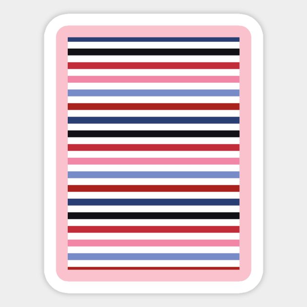 color stripes 2 Sticker by Ek BY Exclusive